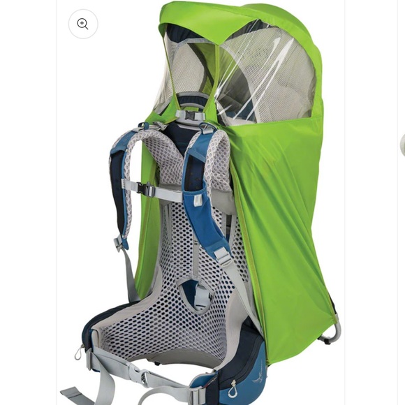 New Osprey Poco AG Raincover (Electric Lime) (One Size) - Picture 1 of 6